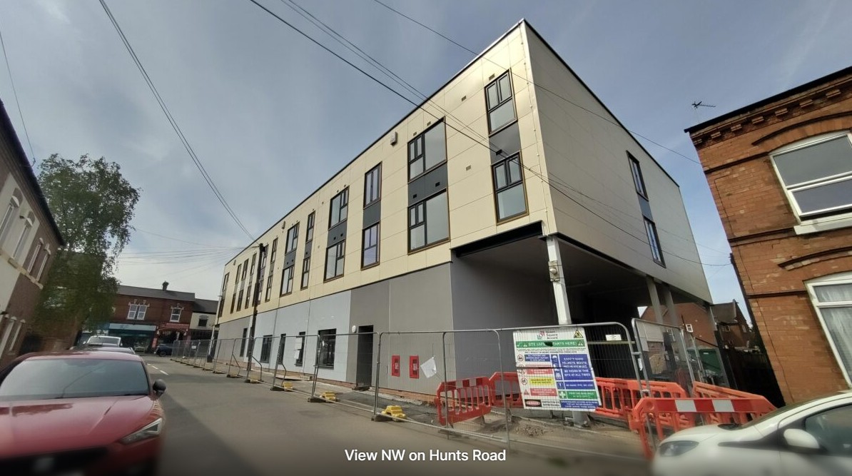 Stirchley - the finished building